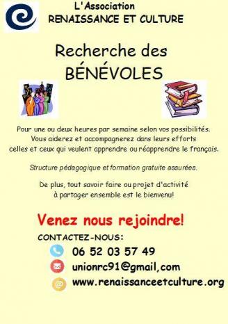 Urc recherche benevole 2020